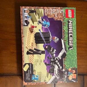 LEGO Minecraft Dragon Battle Set - Black and Purple *NEW UNOPENED*